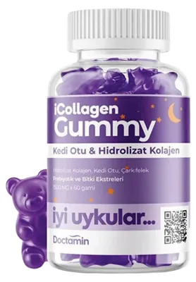 Zdjęcie produktu dla Doctamin iCollagen | Hydrolizowany kolagen z dodatkiem passiflory, melisy, inuliny i ekstraktów roślinnych