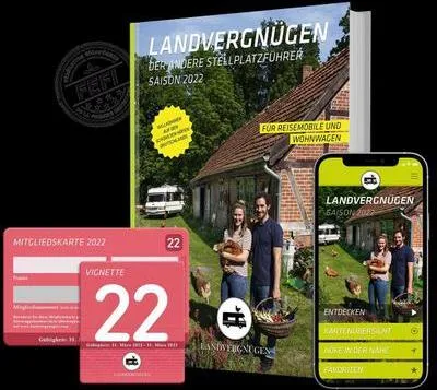 Obrázok produktu pre Landvergnügen Deutschland: Ďalší sprievodca ihriskami na sezónu 2022