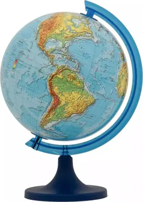 Zdjęcie produktu dla Globus fizyczny 3D Zachem - mapa świata 25 cm