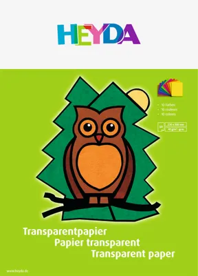 Immagine prodotto di 25XHeyda 2048021 Pergamin Transp.Heft