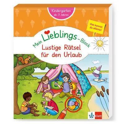 Immagine prodotto di Klett Mein Lieblings-Block Lustige Rätsel für den Urlaub