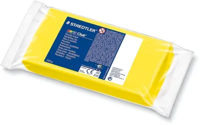 Produktbild von Staedtler Plastilin-Knete Noris j. gelb 1kg