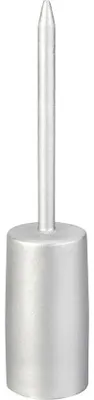 Produktbild von INNA-GLAS Kerzenhalter LISANDRE für Stabkerzen ca. Ø2,2cm, Silber, 11cm, Ø2,3cm - Metall Kerzenständer