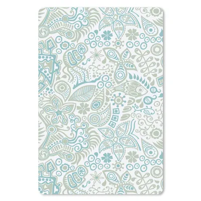 Produktbild von MuchoWow® Mauspad Mousepad Schmetterlinge - Muster - Abstrakt 40x60 cm - Mousepads - Maus Mat - Pad - Mausunterlage - Schreibtisch Accesoire