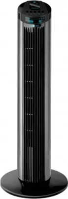Zdjęcie produktu dla Cecotec FORCESILENCE 9090 SKYLINE, Wentylator stojący, Czarny, Podłoga, Przyciski, Bezprzewodowy, 7,5 h, 45 W