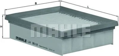 Produktbild von Luftfilter MAHLE LX 3012 für SUZUKI SX4 (EY, GY) Filtereinsatz