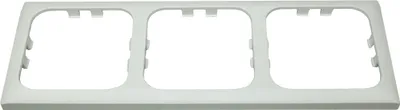 Immagine prodotto di C-Line Presto Inprojal CBE cornice di copertura tripla per interruttore presa di corrente camper caravan barca bianco