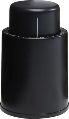Produktbild von Bullet - Flaschenverschluss "Sangio" PF3996 (Einheitsgröße) (Schwarz)