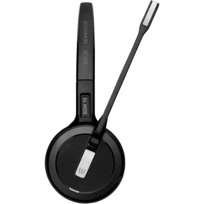 Image de EPOS | IMPACT SDW 5011 Casque sans fil Tour d'oreille, serre-tête, tour de cou Bureau/Centre d'appels Noir