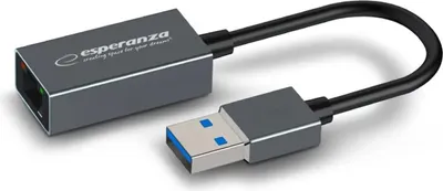 Obrázek produktu pro Esperanza Gigabit Ethernet 1000 Mbps adaptér USB 3.0-Rj45