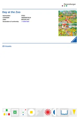 Image de Une journée au zoo Ravensburger 07813