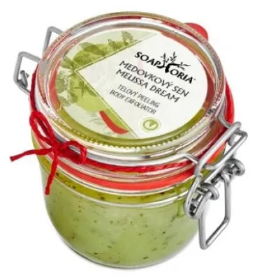 Produktbild von SOAPHORIA Organisches Salz-Körperpeeling Melissentraum 255 ml