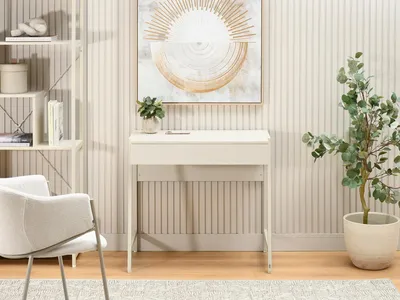 Produktbild von Schreibtisch mit Schublade ARGI - creme