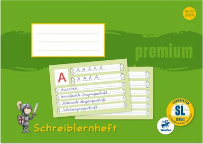 Produktbild von Staufen Schreiblernheft liniert DIN A4 quer - Bürokleinmaterial - A4