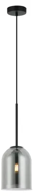 Immagine prodotto di Lampada a sospensione ELARIS nera 1xE27x15W in metallo, dimensioni: 150x15x15 cm, IP20, Light Prestige
