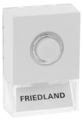 Productafbeelding van Deurbel Friedland D723W – Pushlite