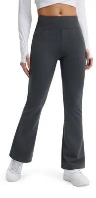 Produktbild von Thermo-Leggings mit ausgestelltem Bein für Damen, wasserabweisend