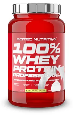 Image de Whey protéine - Scitec Nutrition - 100% WHEY PROFESSIONAL (920gr) - Saveur Chocolat Blanc