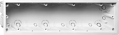 Produktbild von Gira Gerätedose 4-fach E2 für flachen Einbau, 1 Stk.