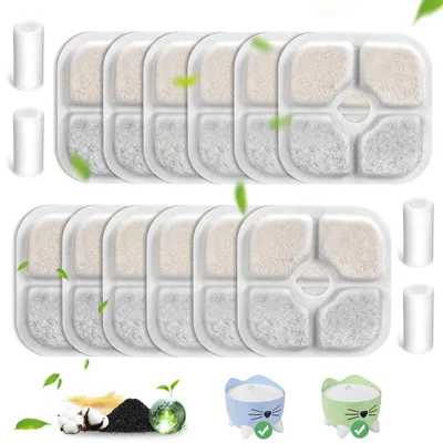 Obrázek produktu pro Sada 12 náhradních filtrů pro kočičí fontánku