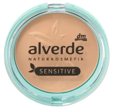Produktbild von Alverde Mattierender Puder in Medium Beige 02 - 9g