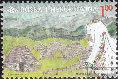 Produktbild von Briefmarken Bosnien-Herzegowina 1998 Mi 156 (kompl.Ausg.) postfrisch Berge