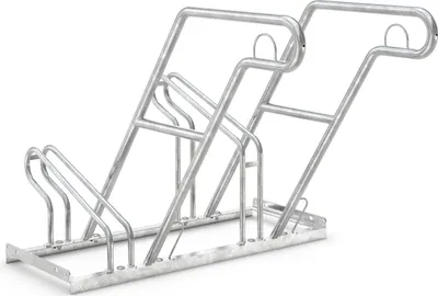Produktbild von Fahrradständer mit Anlehnbügel 2602 XBF | 2 Räder einseitig | RA 500mm