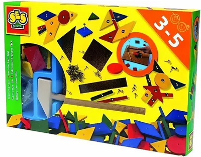 Productafbeelding van Original Tap Tap Game - SES CREATIVE - 32 wooden pieces - Mixed - from 3 years old