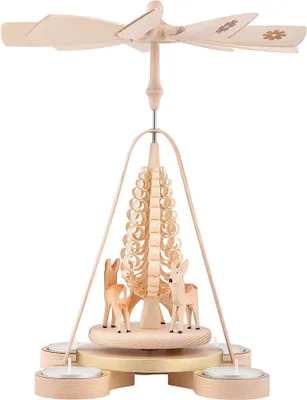 Productafbeelding van Pyramidevormig hertenbeeld (25 cm) van Richard Glässer