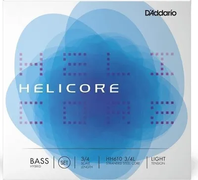 Produktbild von D'Addario HH610 3/4L, Kontrabass, Stahl, Bass, 4 Stück(e)