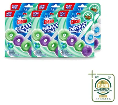 Immagine prodotto di 6 x Pastiglie rinfrescanti per WC "At Home", profumo di pino - 40 g - Confezione da 6 pezzi