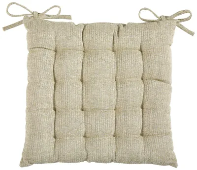 Produktbild von Sitzkissen für Stühle, Grün, aus strapazierfähigem Mischgewebe, 40 cm Breite