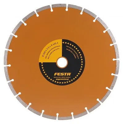 Image de Lame diamantée FESTA 21324 segments 300 x 3,5 x 25,4 mm