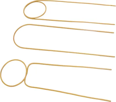Obrázok produktu pre 3 ks rastlín spinner 40 cm kované železo - kovové lezenie v interiéri Gr��ne kvetinová výzdoba zlatá zlatá