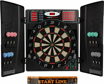 Produktbild von Dartboard Dartbrett Dartscheibe Dartautomat Dartpfeile elektrisch NEU Dart