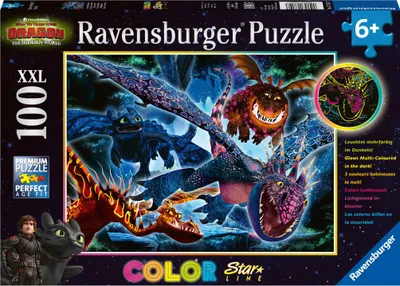 Obrázek produktu pro Svítící draci Ravensburger 13710, 100 kusů