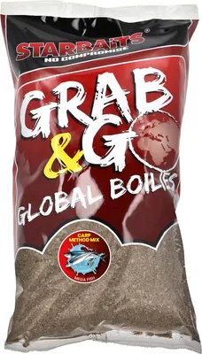 Produktbild von Starbaits Grab & Go Global Method Mix Angelfutter 1,8kg Mega Fish