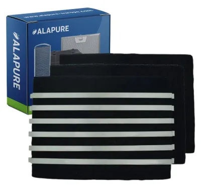 Immagine prodotto di Filtro a carbone attivo Alapure Longlife, compatibile con Faber 112.0471.608 / FLL18-90 (3 pezzi)