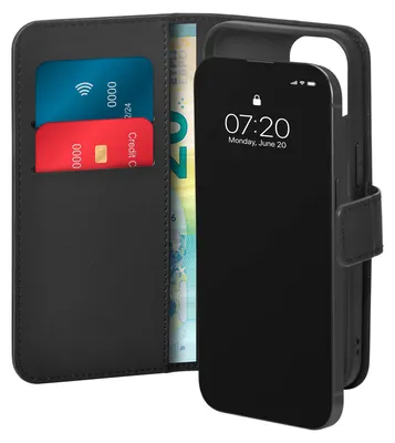 Produktbild von PURO Wallet Stand Case für iPhone 15