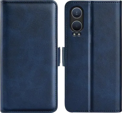 Produktbild von Mobigear Slim Magnet  OnePlus Nord CE 4 Lite Hülle Klapphülle Geldbörse - Dunkelblau