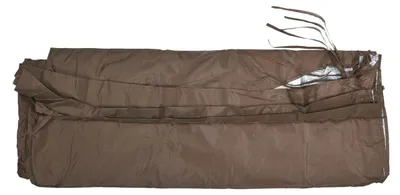 Produktbild von Sonnenschutzgewebe aus Oxford-Gewebe, wasserdicht, UV-Schutz, für Gartenmöbel, Terrasse, braun