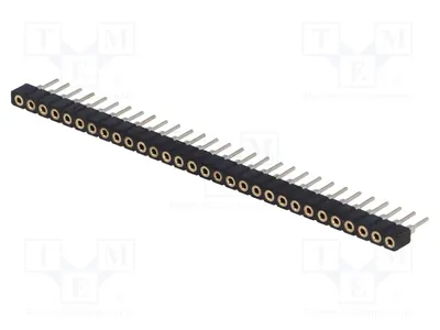 Productafbeelding van 1x connector, pin: 30, female, draaikontakten, laagprofiel, 2mm, DS1002-02-1*30BT1F6
