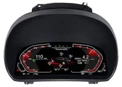 Obrázok produktu pre Digitálny prístrojový panel, 12,3-palcový displej, jednoduchá inštalácia (plug-and-play), E84, E84