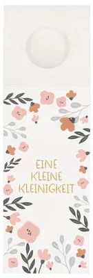 Produktbild von Räder Flaschengruß Eine kleine Kleinigkeit 37x7 cm