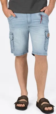 Produktbild von Timezone Denim Cargoshorts mit Reißverschlusstasche Größe: 29W