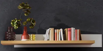Produktbild von Wandboard Hängeregal Wandregal Bücherregal Dekoregal Regal Holzregal "Chalki I"