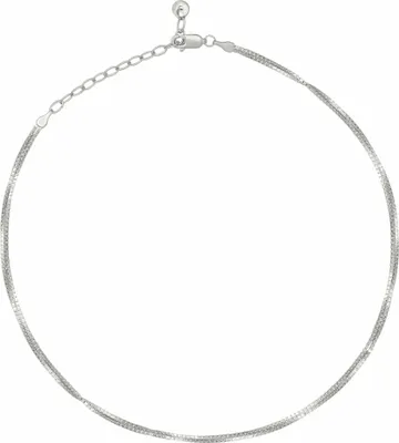 Produktbild von cai Collier Choker 925/- Sterling Silber 37cm weiß ohne Stein 360252589-37