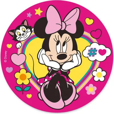 Image de Papier comestible dreamy Minnie 20cm -