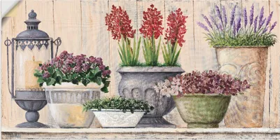 Produktbild von ARTland Wandbild, selbstklebend Antike Komposition_hell Größe: 150x75 cm