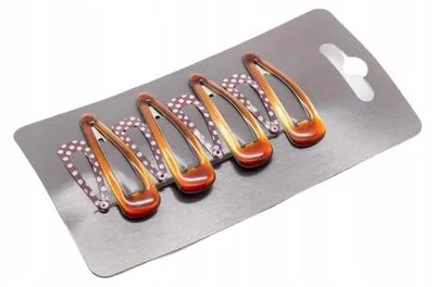 Produktbild von Iza Spangen Braun - 8 Stück Haarschmuck
